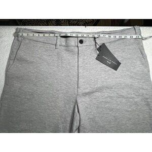 New Shaquille O'Neal Knit Shorts, Mens SZ 50 Heather Gray Stretch